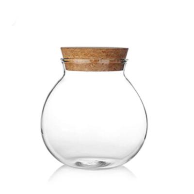 China Wind 150ml / 6oz Thick Glass Coffee Storage Bottles Jar Household Storage Tank Eco - Friendly Wholesale China for sale