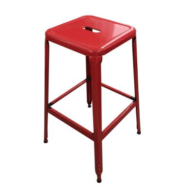 China SM-1025J3 metal iron eco-friendly promotion stackable bar stool for sale