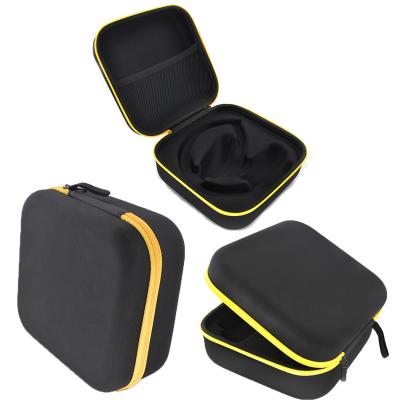 China Hard EVA Headphone Case Storage Bag Zipper Shockproof Portable Headphone Box Hard Earphone for sale