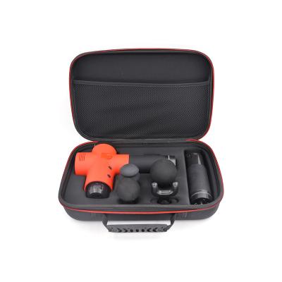 China Pro Manufacturer OEM Massage Gun Case Waterproof Shockproof EVA Hard Shell Fascia Gun Carrying Case for sale