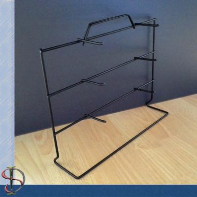 China Jewelry display rack / Mult-Hooks Display Rack on table / Metal Hooks Display Stand / One side Countertop Rack for sale