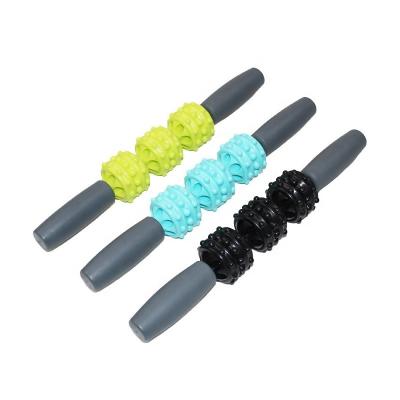 China Body Muscle Massager Stick Roller Massage Back Muscle Roller Massager Stick for sale