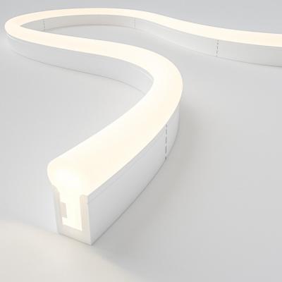 China Warehouse/Garden/Theme Park Silicone Ip67 Thin Waterproof Flexible Strip 12mm Smd2835 12v 24v Led Flex Neon Lights for sale