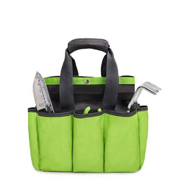 China Tools Pack Canvas Garden Tool Bag Bucket Bucket Tool Bag Wholesale Garden Tool Bag for sale