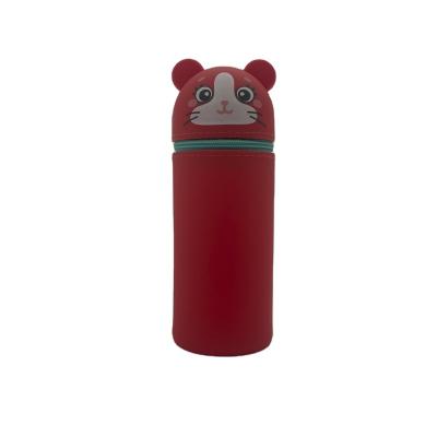 China Fasion Chinese manufacturer vertical pencil case and pen holder can be customized logo for sale