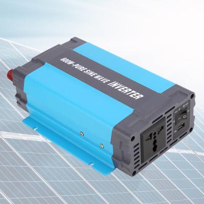 China Household Appliance Manufacturer 600W Pure Sine Wave Power Inverter For Prefab Houses/Pumps/Air Conditioners for sale