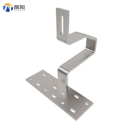 China Agriculture ; Industrial; House ; Commercial Sus Hook For Solar Power System Tile Roof Fixing Solar Panel With Certified And Adjustable 15 Days Delivery for sale