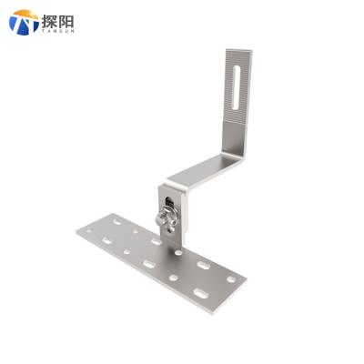 China Agriculture ; Industrial; House ; Commercial Custom Aluminum Roof Mount Framing Tile PV Hook For Solar for sale