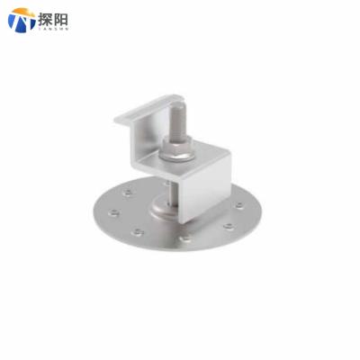 China Agriculture ; Industrial; House ; Commercial Roof SIB Base End Clamp Steel Solar Tile Mounting Panel PV Bracket for sale