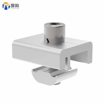 China Agriculture ; Industrial; House ; factory direct sale commercial aluminum rail clamp for solar mounting system for sale