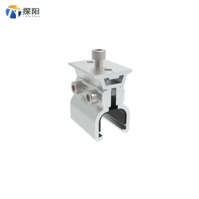 China Agriculture ; Industrial; House ; Solar Kliplok Small Commercial Aluminum Interface Bracket-II POS Seam Clamp Roof for sale