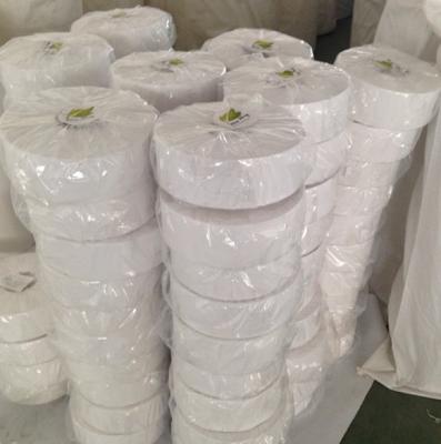 China Fusible nonwoven interlining in the width of 9cm for sale