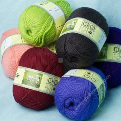 China Sustainable Custom Wool Yarn Chinese Knitting Yarn For Hand Knitting Yarn for sale