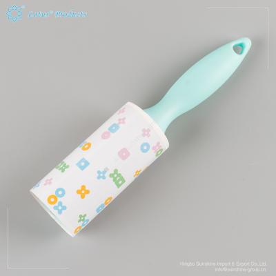 China Garment Accessories Eco - Friendly Mini Multi Function Sticky Lint Cute Roller For Promotion for sale