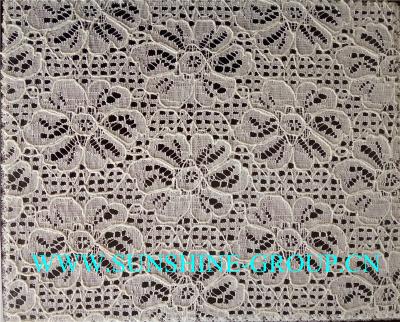 China Beautiful Sustainable 2022 Hot Selling Lace Fabric For Garment for sale