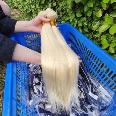 China Usexy Silky Straight Hair Blonde Wave Cuticle Aligned 613 Raw Virgin Hair Bundles With Headband/Closure, Bundle Virgin Hair Wholesale Seller for sale