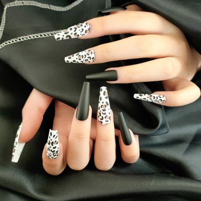 China Various Color Fake Wholesale Salon Effect Free Sample Custom Nails Long Press On Nails For Women for sale