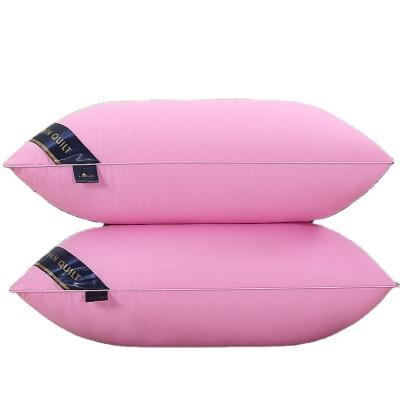 China Anti-Static Multicolor Cheap Neck Rest Decorative Hilton Pillow 1000g Cushion With Cover Polyester Microfiber Fabric And Filling for sale