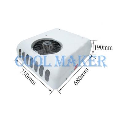 China truck air conditioner van roof automotive air conditioner machine 25*20*20CM for sale