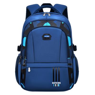 China Waterproof Schoolbag Boys Three Four Five Six Grade Primary School Students Senior high school College Students Boys Large Capacity Waterpr for sale