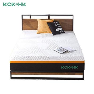 China High Quality Memory Foam King Size Mattress Comfortable Foam Box Spring With Non-slip Fabric At The Bottom for sale