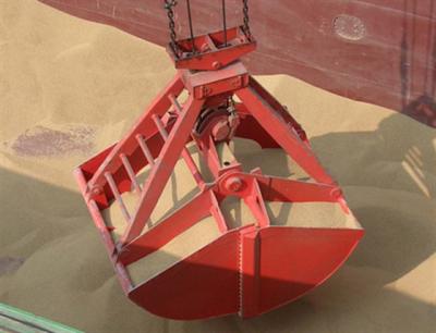 China Four Ropes Clamshell Grain Grab for sale