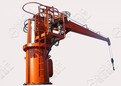 China Fixed Cargo Ship to Shore Professional Marine Cranes Cost Marine Ship Deck Crane for sale