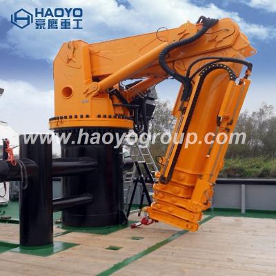 China Top lift weight 1 ton 3 ton 4.5ton knuckle boom marine deck crane for sale for sale