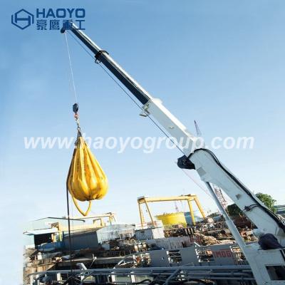 China Customized lift weight 1 ton 3 ton 4.5ton telescopic boom marine deck crane for sale for sale