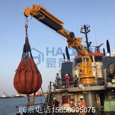 China HAOYO Telescopic Knuckle Boom Marine Deck Crane Manufacture Factory for sale