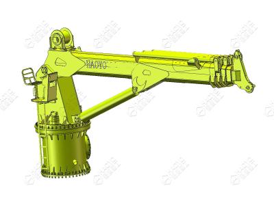 China Telescopic Boom Boat Crane Design for Sale Supplier Offshore Crane for sale