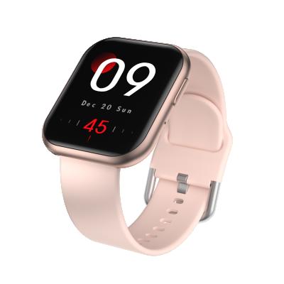 China MP3 2021 iwo BT smartwatch FM09 ip68 IPS playback calls step body temperature test heart rate ECG smart watch for sale