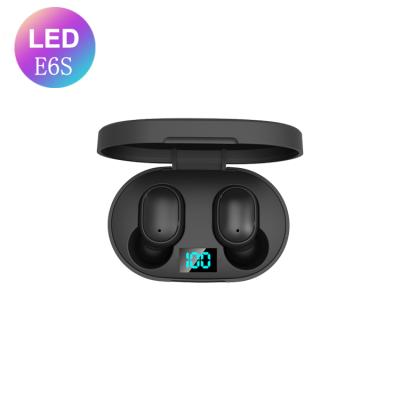 China Neckband E6S Wireless Earphone LED Display In-Ear Earbuds for sale