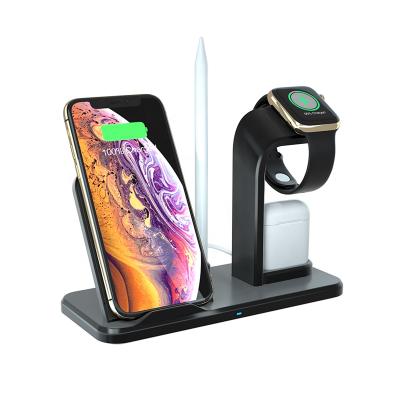 China 3in1 Fast Wireless Charger High Speed ​​Qi Wireless Charger With Stand 3 In 1 Wireless Charger For Iphone for sale