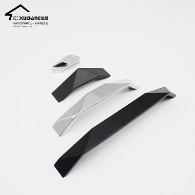 China Modern Stylish Extreme Zinc Alloy Cabinet Door Handle Cabinet Handle Drawer Furniture Handle for sale