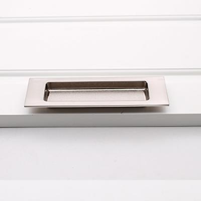 China Wenzhou Xinxuchang New Modern Drawer Pull Handle Kitchen Zinc Alloy Cupboard Hidden Handle for sale