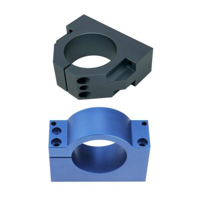 China 3D Printer Chinese Manufacturer Custom Anodized 3D Printer Components Aluminum CNC Machining Shaft Mount for sale