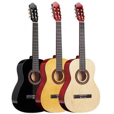 China Customized logo wholesale good quality good quality and cheap price package 39 inch nylon string classical guitar for sale for sale