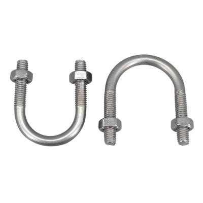 China Factory direct sales of stainless steel galvanized U bracket bracket bolts can be customized for sale