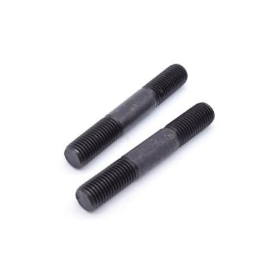 China General Industry Grade 10.9 Oxide Black Double Ended Threaded Rod 1/2 Thread Stud Bolt for sale