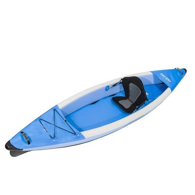 China PVC+Drop Stitch New Design Sit In Canoe Sea Kayak for sale