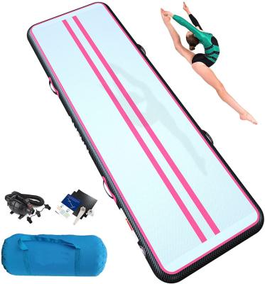 China Premium PVC Yoga Mat Air Track Gym Inflatable Mattress 4m/5m/6m/8m/10m/12m/15m In Hot Selling for sale