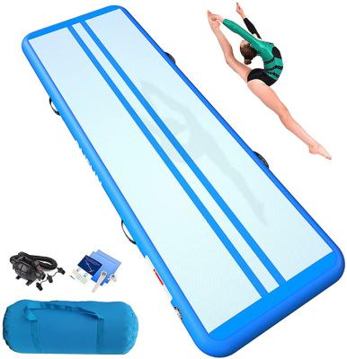 China Cheap Price PVC Airtrack Inflatable Gymnast Gym Air Mat Gymnastics Mattress Inflatable Yoga For Sale for sale