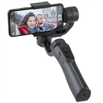 China Flexiblity F6 Triaxial Handheld Gimbal Stabilizer Cell Phone Selfie Stick Wireless Holder For Smartphone Gimba Stabilizer for sale