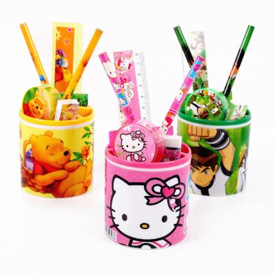 China Wholesales School Back To School Pen Holder Stationery Set for sale