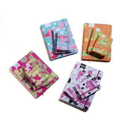 China Business.office.gift .promotion.etc Wholesale Fruit Printing Notebook Watermelon Pineapple Apple Strawberry A5 Notebook for sale