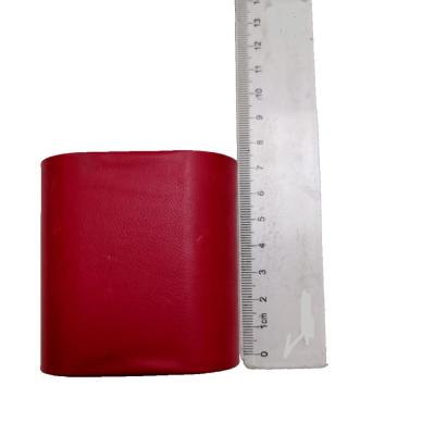 China Custom PVC Materials Logo Recycled Leather Dies Cups With Red Dies Cup for sale