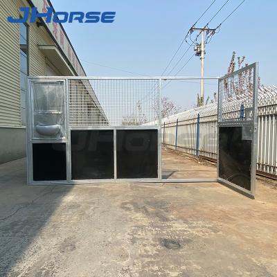 China Trusses Used Deluxe Steel Stalls Factory Show Galvanized Temporary Horse Stable Panels for sale