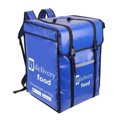 China Waterproof Thermal Food Delivery Bag Bike Food Cooler Backpack Thermal Bag for sale