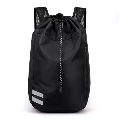 China Other Hot Sale Custom Logo High Capacity Gym Bag Drawstring Basketball Backpack Duffle Outdoor Sports Bags for sale